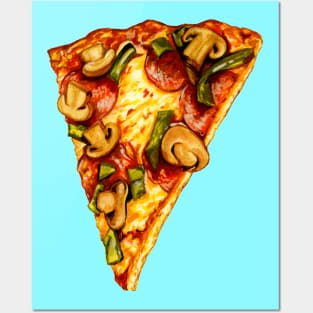 Pizza Posters and Art
